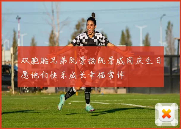 双胞胎兄弟阮景扬阮景威同庆生日愿他们快乐成长幸福常伴
